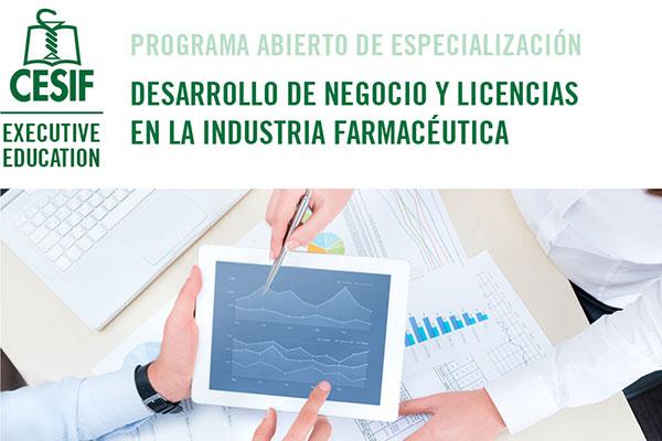 cesif convoca en barcelona el programa desarrollo de negocio y licencias en la industria farmacutica cesif convoca en barcelona el programa desarrollo de negocio y licencias en la industria farmacutica