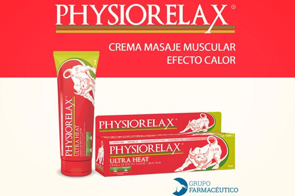 Physiorelax Ultra Heat la crema de calor aliada de tus músculos