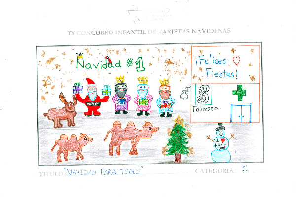 el-cof-de-almeria-celebra-su-tradicional-concurso-infantil-de-tarjeta
