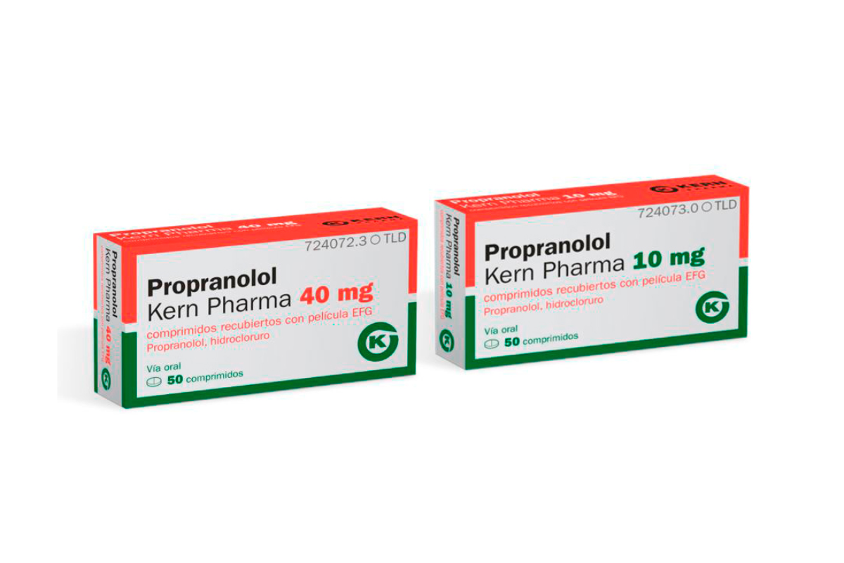 propranolol en el mostrador