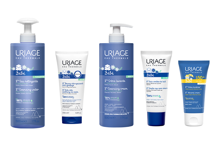 Uriage Bebé Crema Lavante Rostro y Cuerpo, 500ml