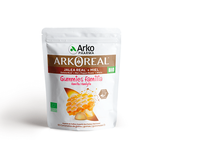 Los beneficios de añadir jalea real a tu rutina con las nuevas arkoreal<sup>®</sup>  gummies familia | IM Farmacias